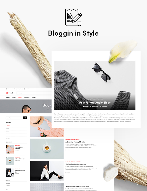 Cerio - Mode WooCommerce WordPress Theme