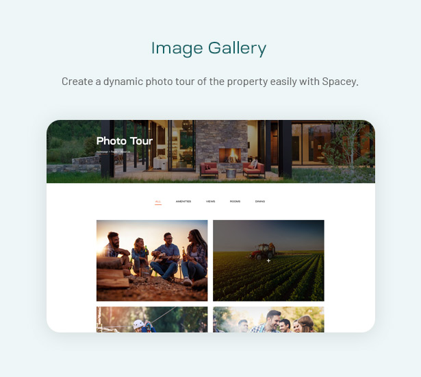 Spacey - WordPress-Theme mit einer Eigenschaft