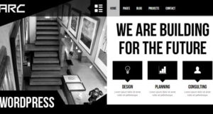 Arc – Responsive Architect Business WP-Thema