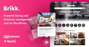 Brikk – Verzeichnis & Listing WordPress Vorlage