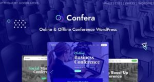 Confera – Online Konferenz & Event WordPress