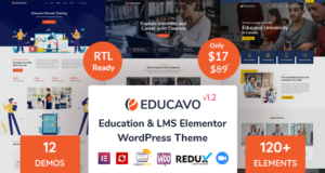 Educavo – Bildung WordPress Layout