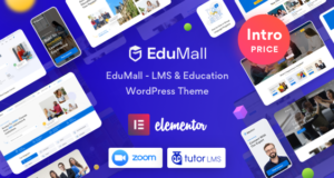 Edumall – Professionelles WordPress-Layout für LMS-Bildung