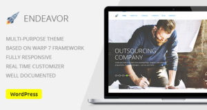 Endeavour – WordPress-Layout für digitale Mehrzweck-IT-Unternehmen
