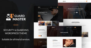 Guard Master – Sicherheitspersonal WordPress Template