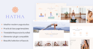 Hatha – Yoga WordPress Template