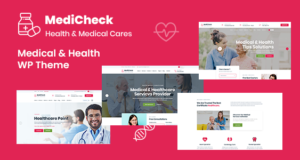 Medicheck – Medizin und Gesundheit WordPress Vorlage