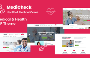 Medicheck – Medizin und Gesundheit WordPress Vorlage