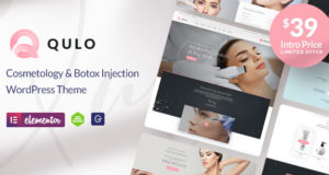 Qulo – Nicht-chirurgische injizierbare Therapien WordPress Template