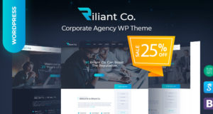 Riliant – WordPress-Layout der Corporate Business Agency