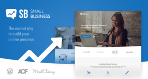 Small Business CD – Modern Blog & Website WordPress Layout for Start Up ideas