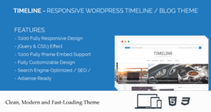 Timeline – Responsive WordPress Timeline / Blog Layout