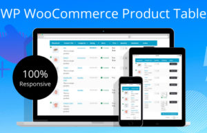 WP WooCommerce Produkttabelle