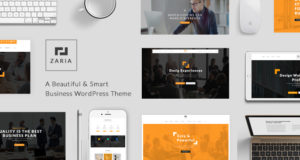 Zaria – Ein schönes Business Responsive WordPress-Vorlage