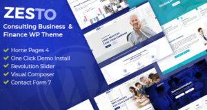 Zesto – Agentur Corporate WordPress Layout