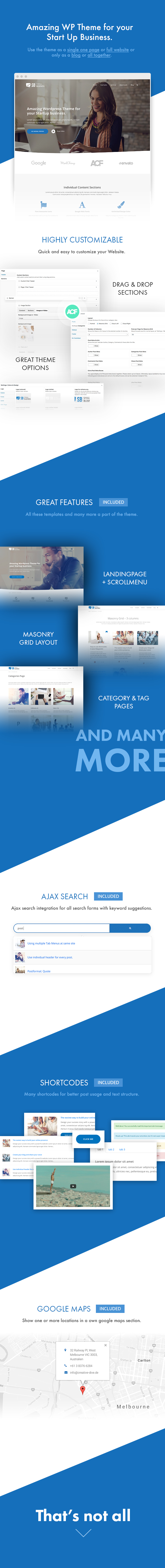 Small Business CD - Modern Blog & Website WordPress Theme for Start Up ideas - 2