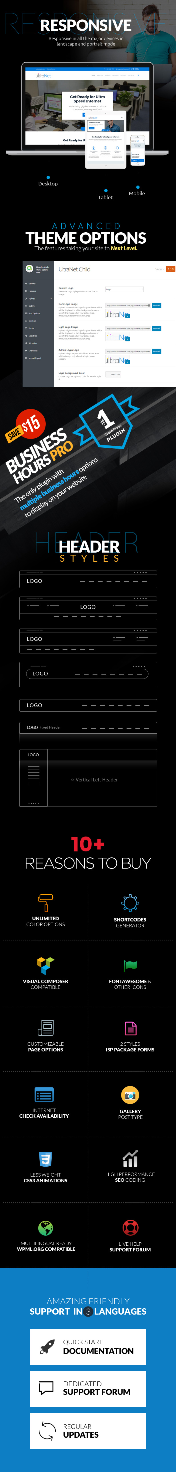 UltraNet - Breitband- und Internetdienstanbieter WordPress Theme - 6