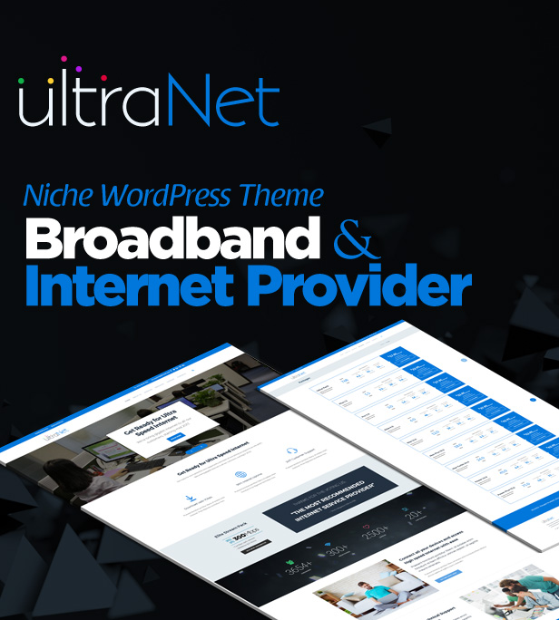 UltraNet - Breitband- und Internetdienstanbieter WordPress Theme - 5