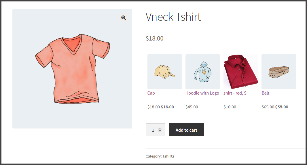Verkettete WooCommerce-Produkte - 2