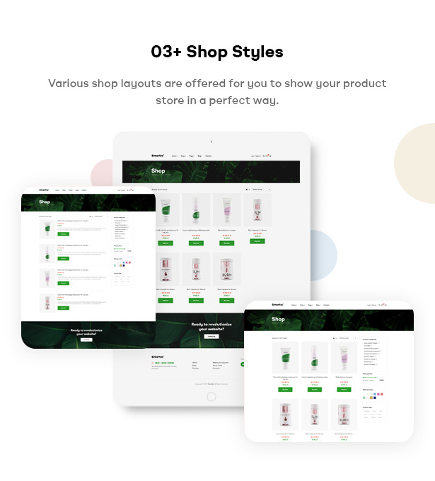 Smartic - Produkt-Landingpage WooCommerce-Thema
