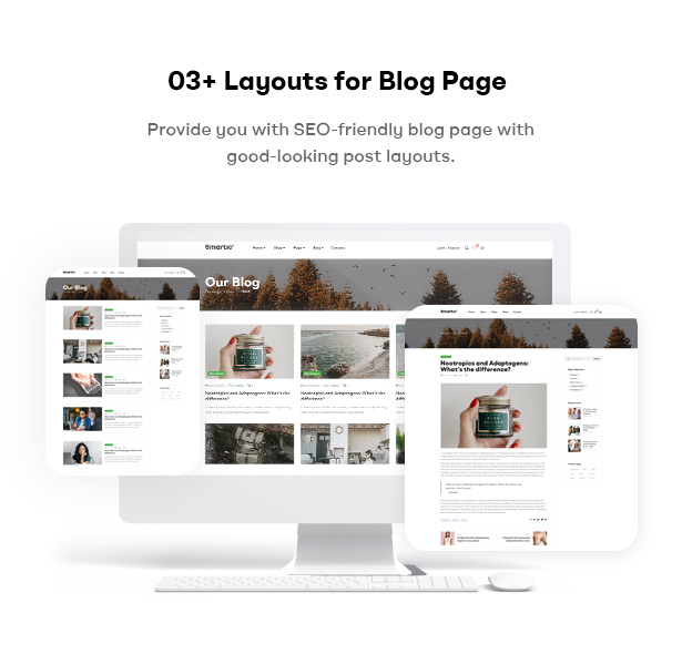 Smartic - Produkt-Landingpage WooCommerce-Thema