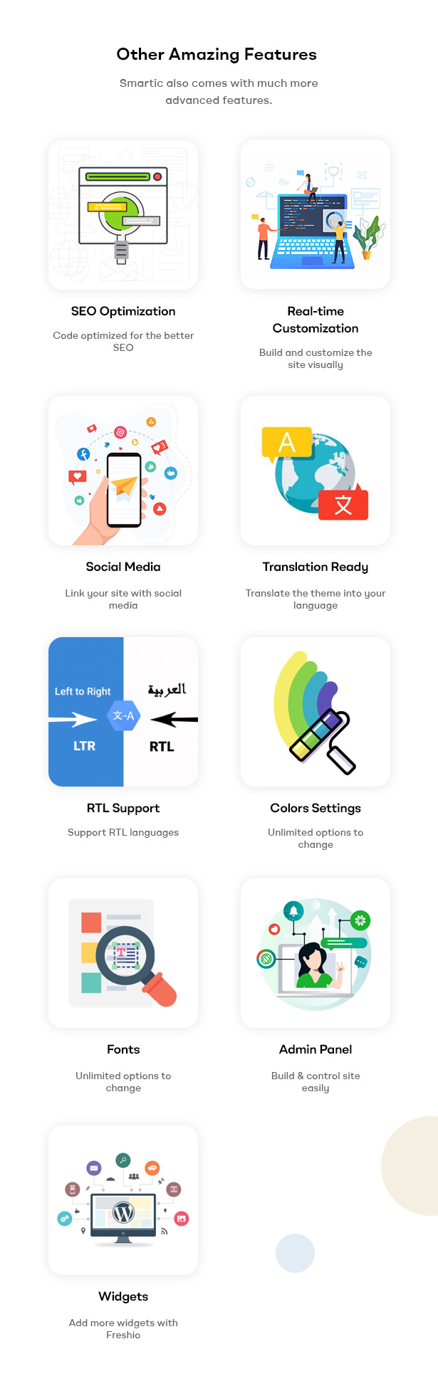 Smartic - Produkt-Landingpage WooCommerce-Thema