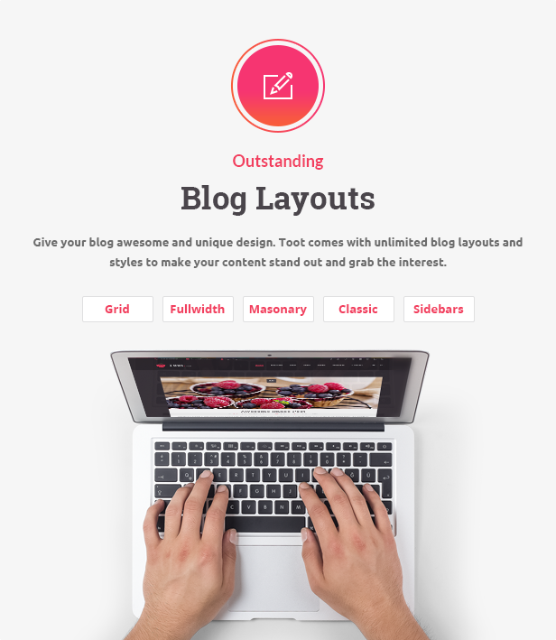 Toot |  Responsive Mehrzweck-WordPress-Theme - 13