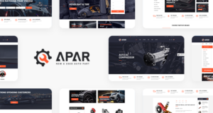 Apar – WordPress-Layout für Autoteile