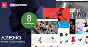 Azeno – Sportgeschäft WooCommerce Layout