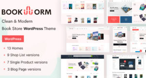 Bookworm – Buchhandlung & Buchhandlung WooCommerce Template