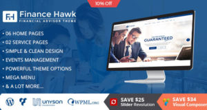 Finance Hawk – Beratung Business WordPress Vorlage