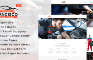 Francisco – Automechaniker reparieren WordPress-Vorlage