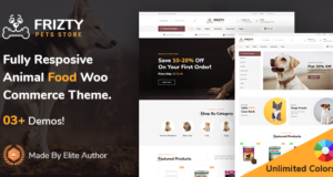 Frizty – Pet Shop WooCommerce-Thema