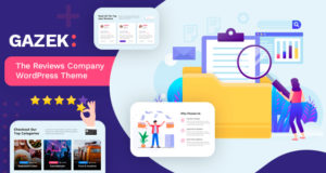 Gazek – Review & Feedback WordPress Vorlage