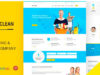 Max Cleaners & Movers – WordPress-Layout für Reinigungsunternehmen
