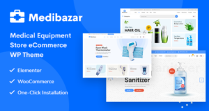 Medibazar – Medizinisches WooCommerce-Thema