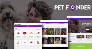Petfinder – Haustier Annahme WordPress CMS Vorlage