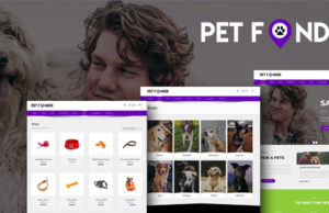 Petfinder – Haustier Annahme WordPress CMS Vorlage