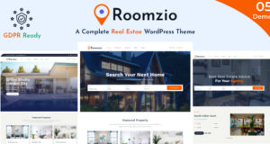 Roomzio - Immobilien WordPress Template