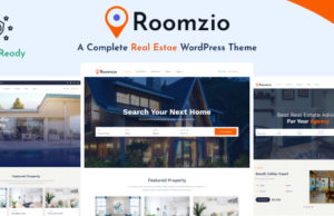 Roomzio – Immobilien WordPress Template
