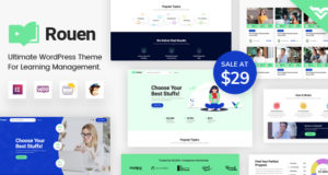 Rouen – Ein WordPress-Template für E-Learning-Bildung