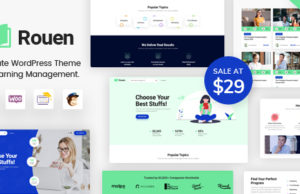 Rouen – Ein WordPress-Template für E-Learning-Bildung