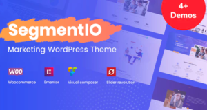 SegmentIO – Marketing WordPress Layout