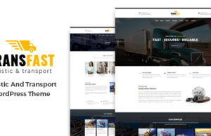 Transfast - Logistik und Transport WordPress Template