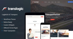 Translogik | Logistik & Versand Transport WordPress Layout