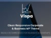Vispa für Startups - Responsive Business WordPress Template