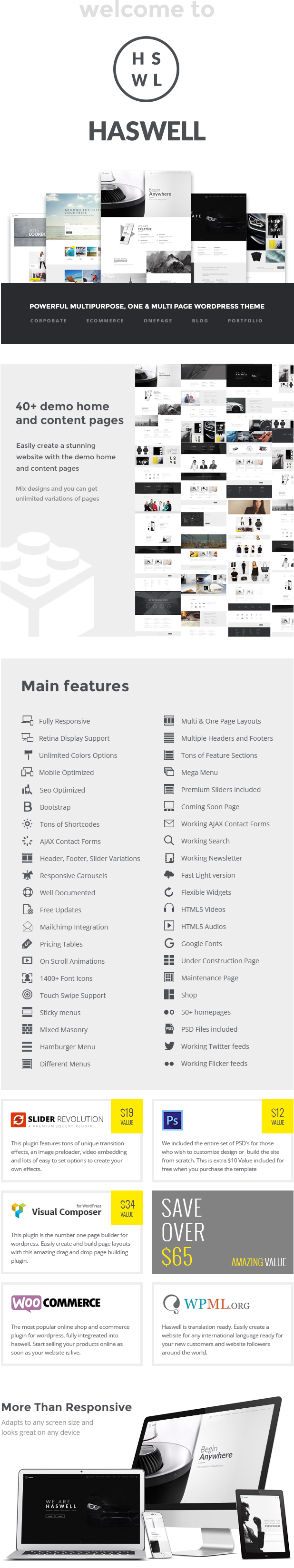 Haswell - Responsive, Mehrzweck-WordPress-Theme für eine und mehrere Seiten - 13