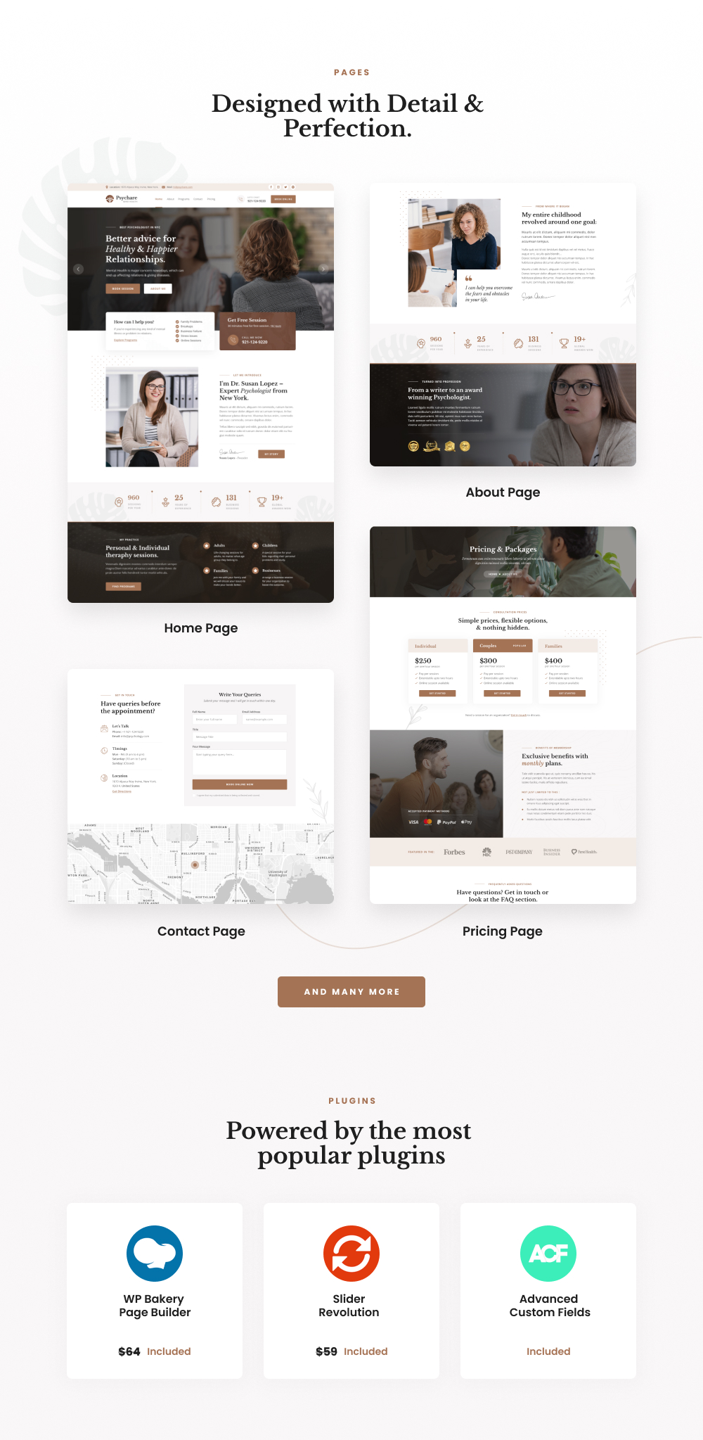 Psychare - WordPress Theme für Psychologen & Life Coaches