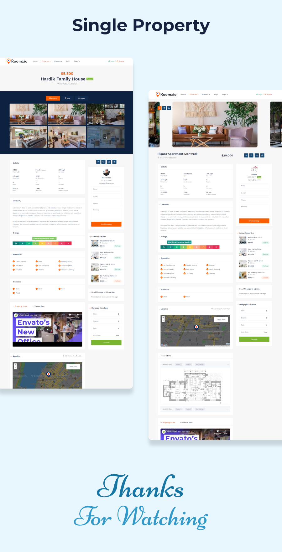 Roomzio - Immobilien WordPress Theme - 8