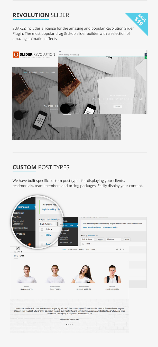 Trendy - MultiPage Corporate WordPress Theme - 7